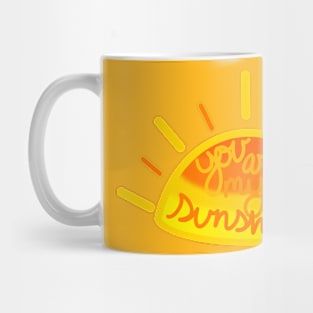 You Are My Sunshine Mug